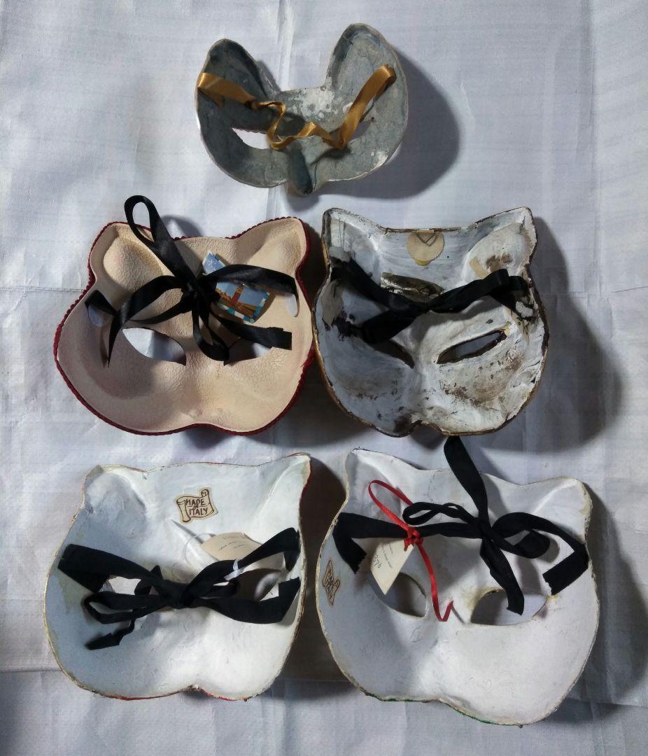 ベネチアン マスク 猫 イタリア まとめ売り