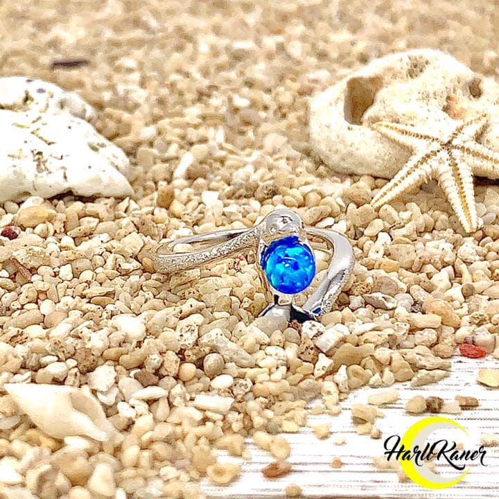 ⑩色のオパールから選べる☆Harllリング(④㍉オパール)