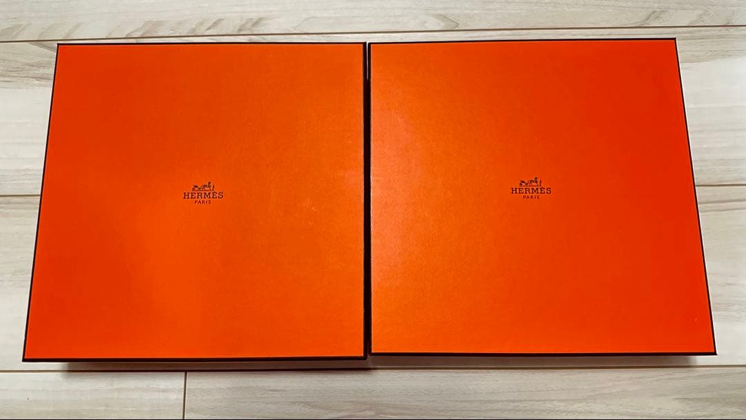 HERMES エルメス デザートプレート〈エルメス・イポモビル〉　3枚セット