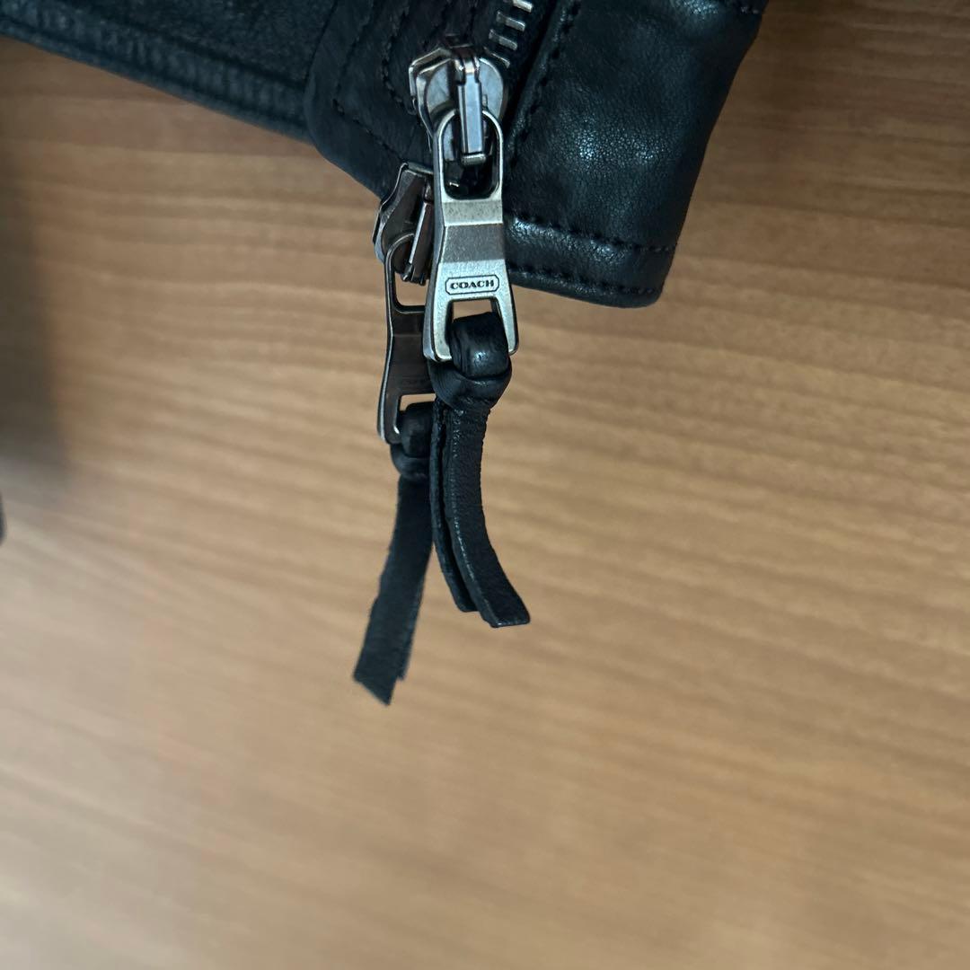 ゲリラ値下！Coach ブラック ライダース レザージャケット