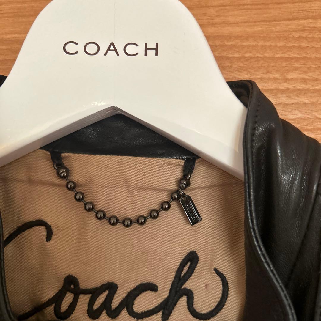 ゲリラ値下！Coach ブラック ライダース レザージャケット
