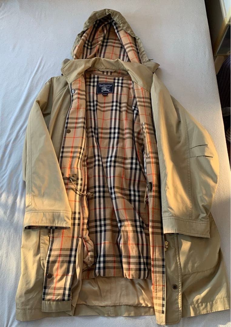 ★週末SALE★→9,000円　バーバリー　ダウンライナー付き　コート
