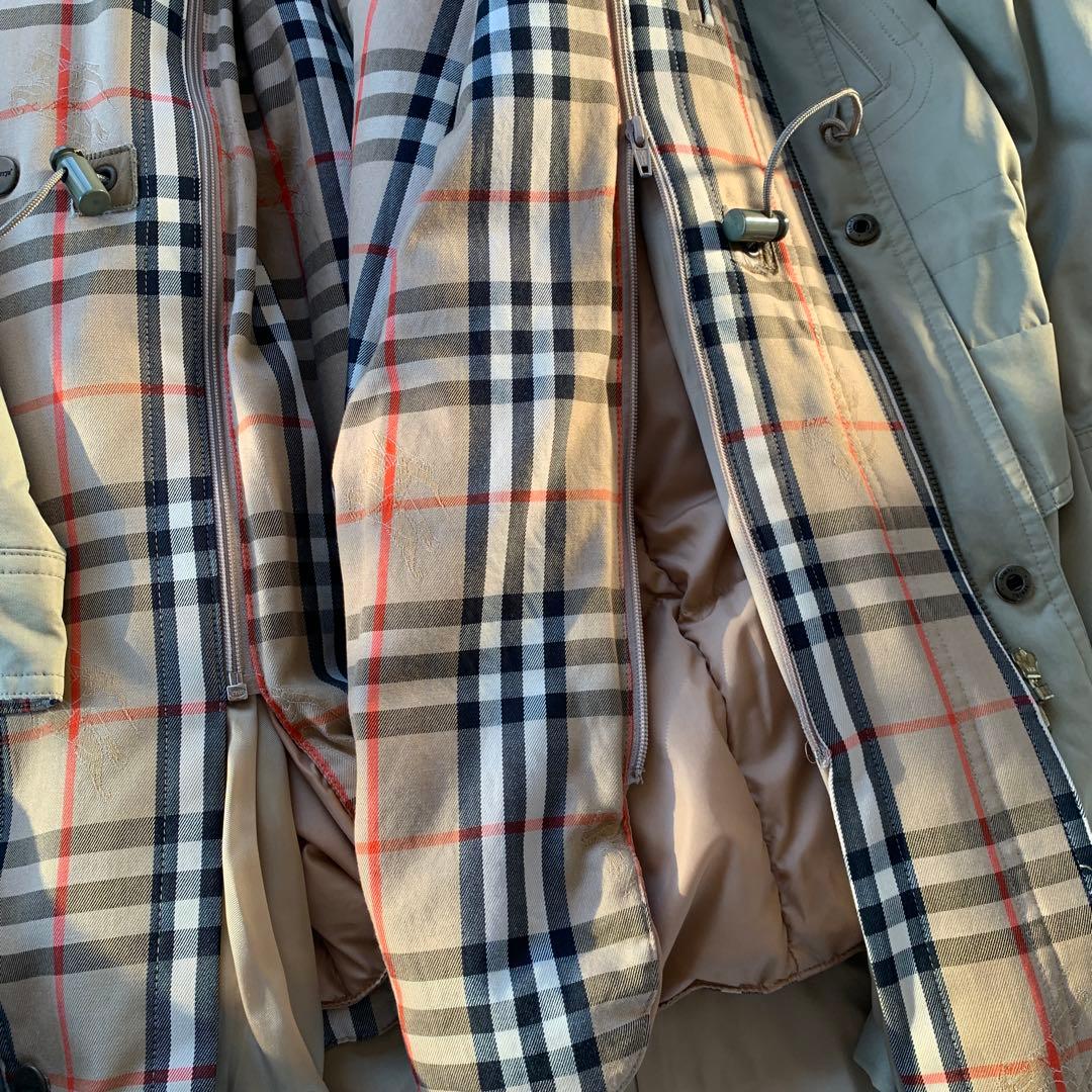 ★週末SALE★→9,000円　バーバリー　ダウンライナー付き　コート