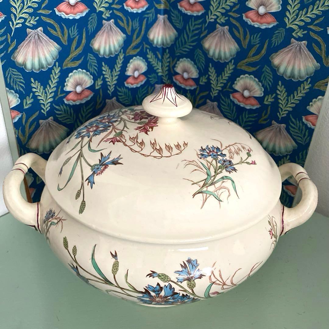 ちーちゃんページです。リュネヴィルBLEUET　矢車菊スーピエル