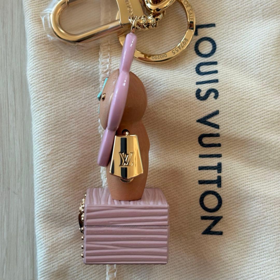 激レア ルイヴィトン　非売品　ヴィヴィエンヌ　キーホルダー　キーリング　ピンク