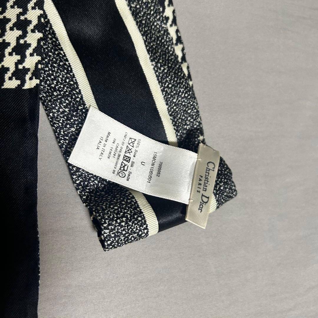 Christian Dior ミッツァ スカーフ　シルクツイル