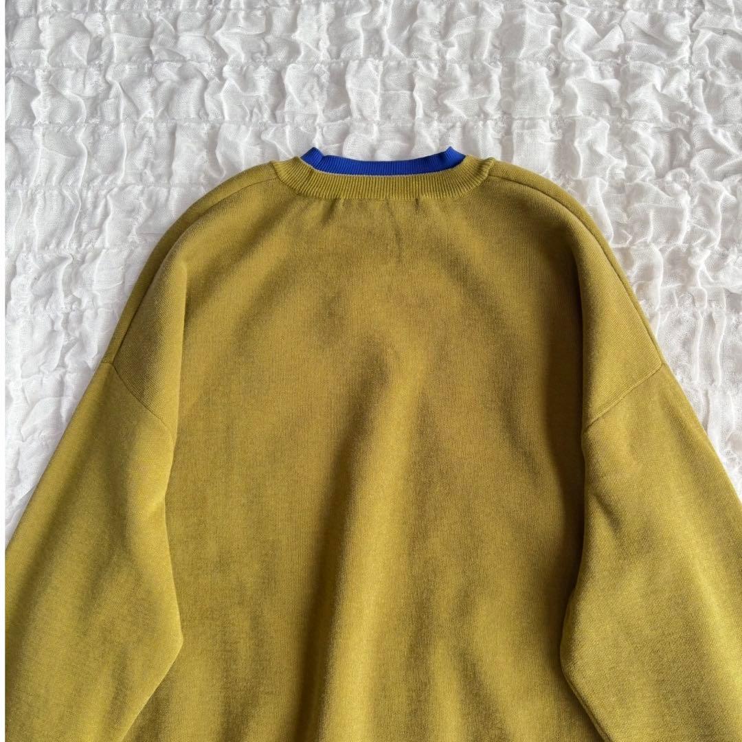 【美品】 エンフォルド ニット バイカラー 配色ニット セーター