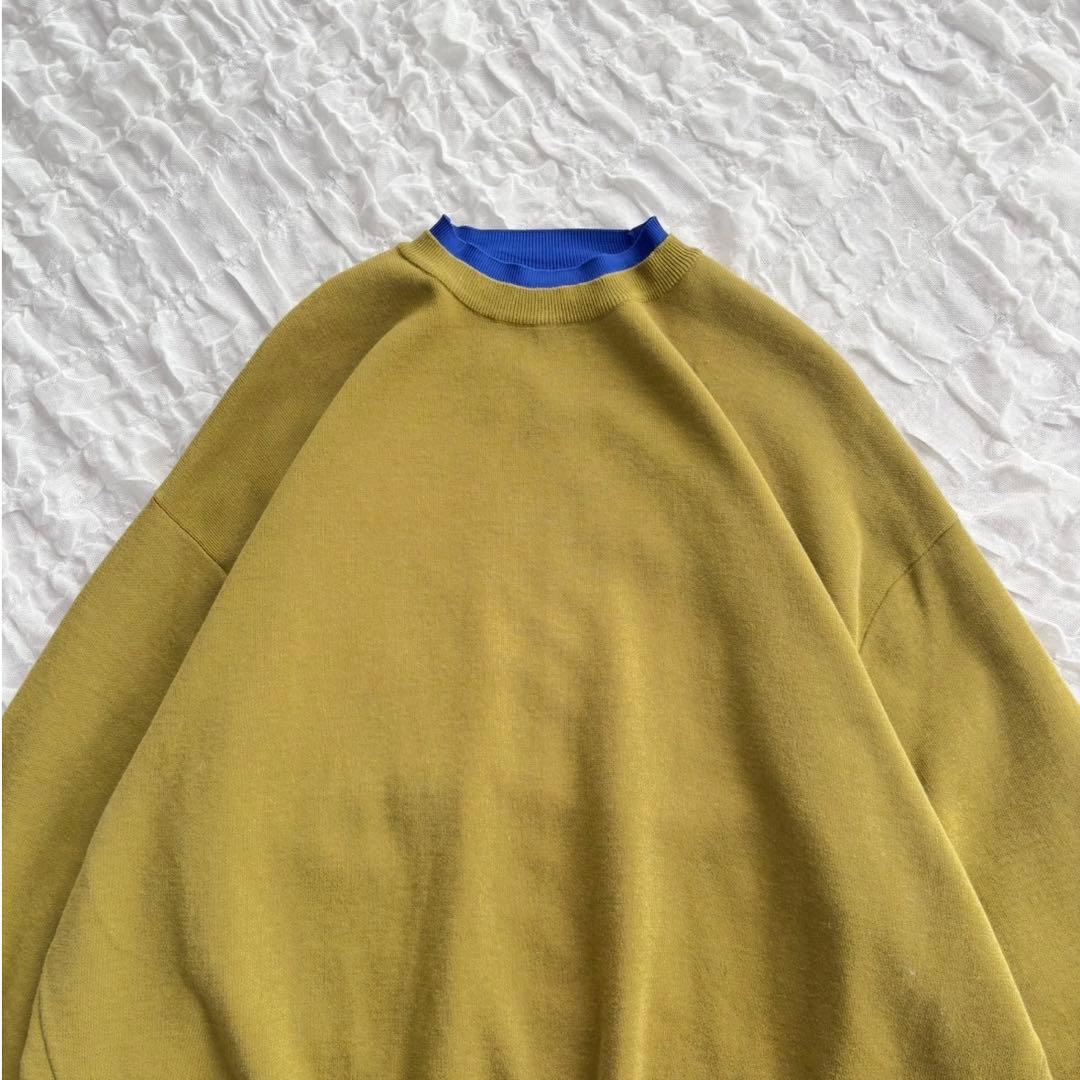 【美品】 エンフォルド ニット バイカラー 配色ニット セーター
