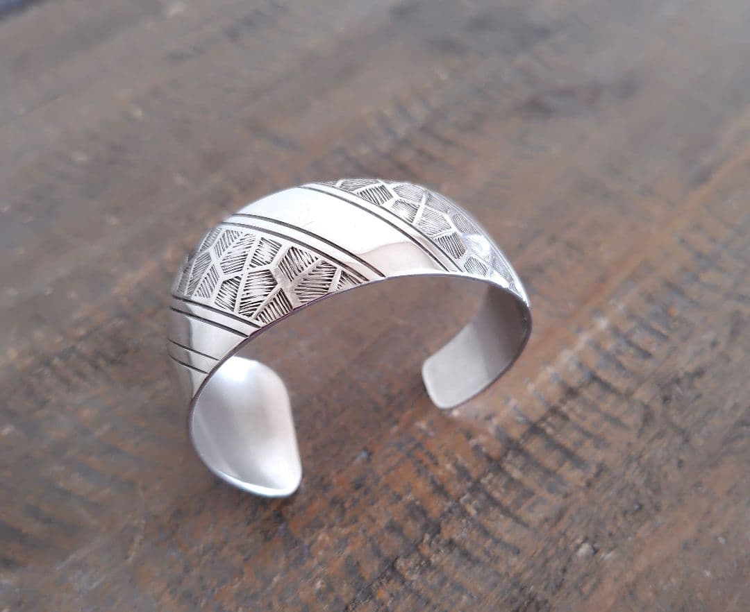 インディアンジュエリー Alice Mc Shirley シルバー バングル