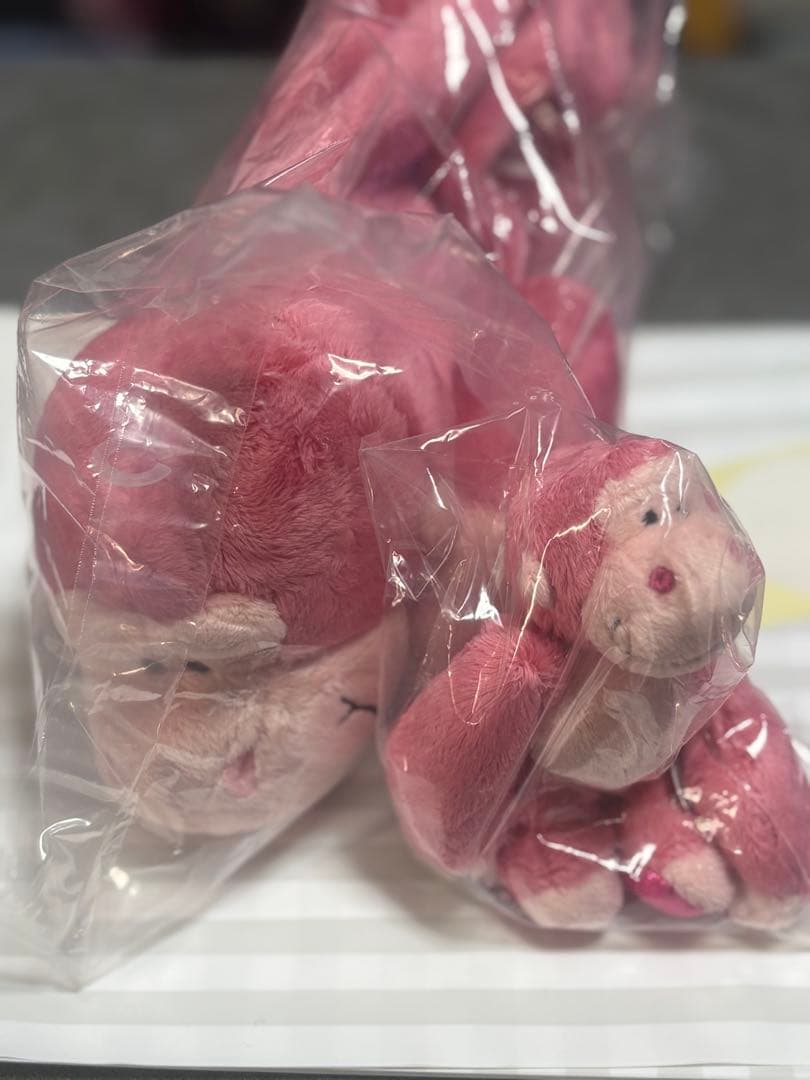 ニキ NICI ピンク ゴリラ ペンケース キーホルダー ラッピング付き