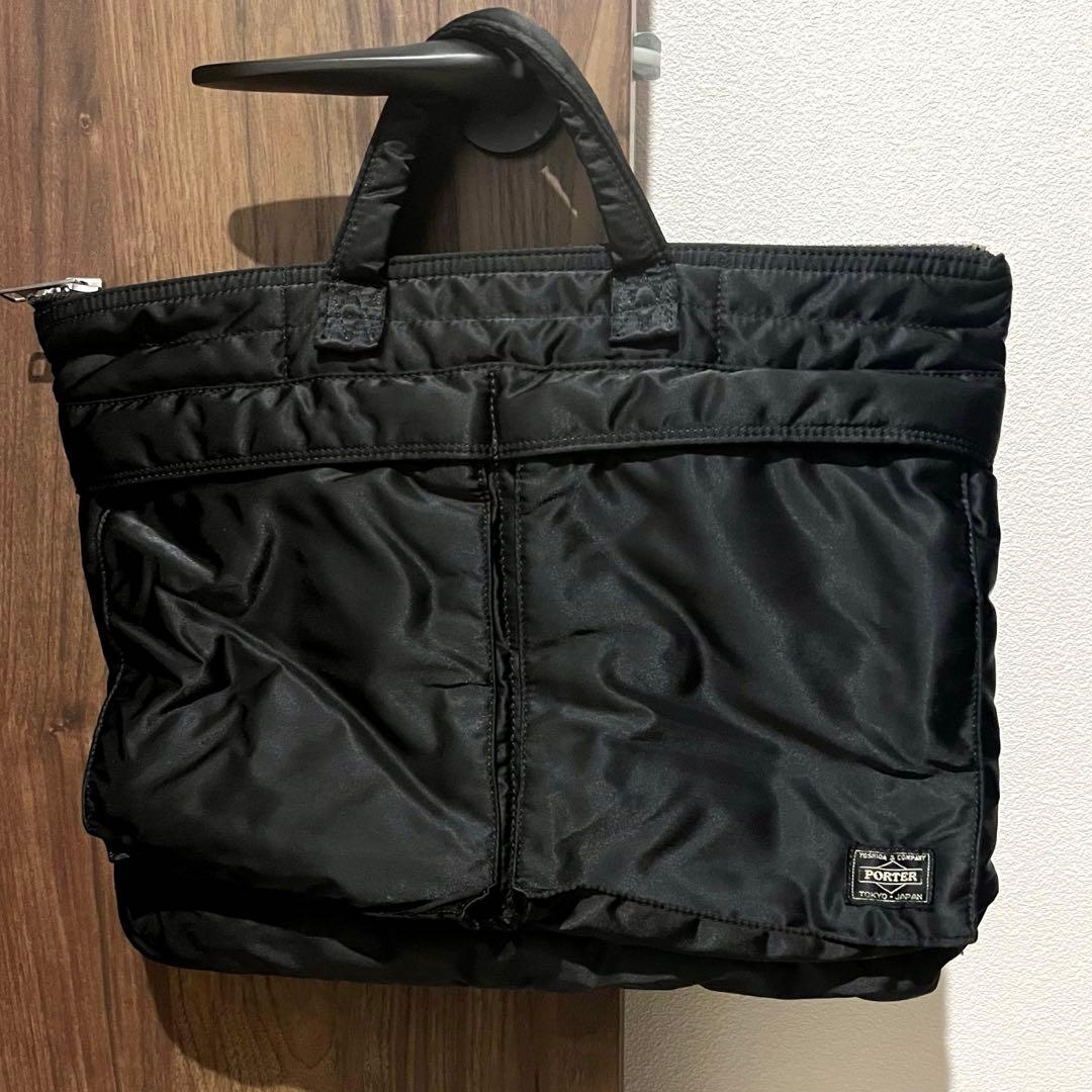 美品PORTER TANKER TOTE BAG 吉田カバンヘルメットバッグ