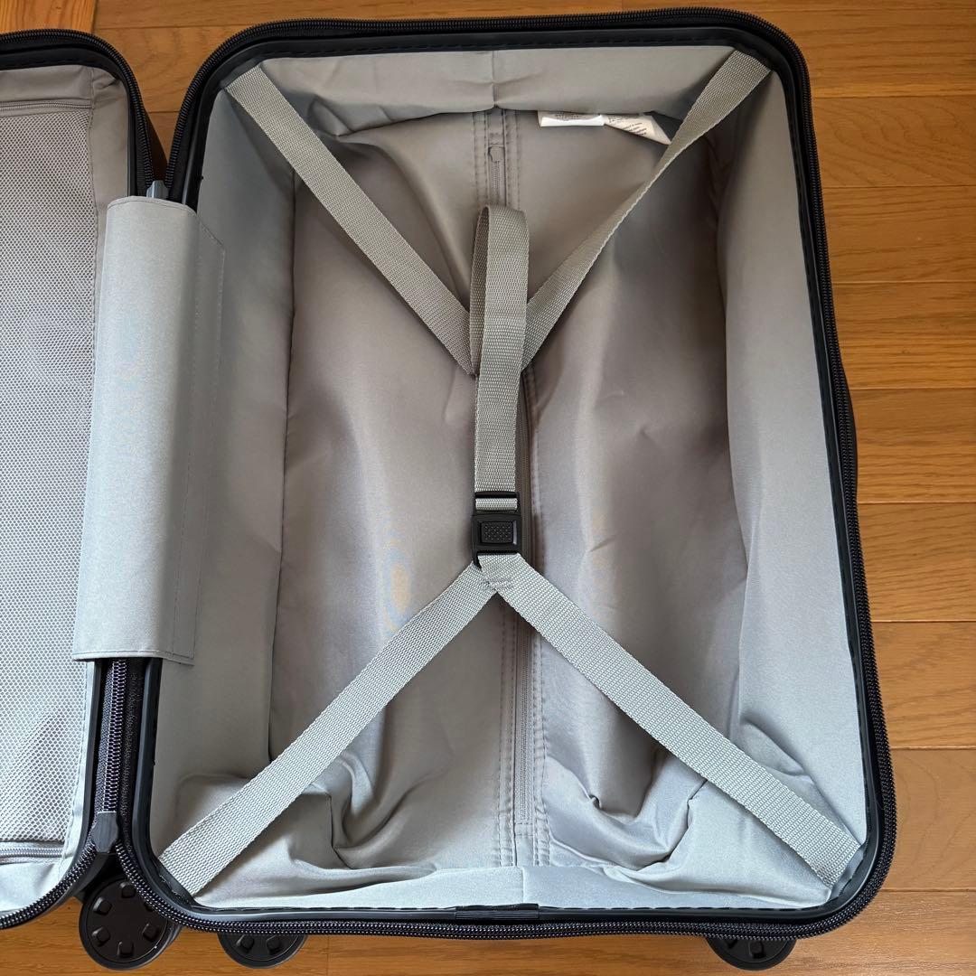 無印良品 バーを自由に調節できる　ハードキャリーケース（３６Ｌ）