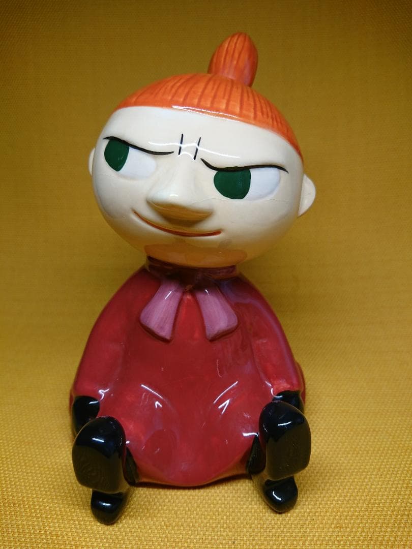 【美品】人形　ムーミン　陶器　置物　インテリア　工芸品　美術品　A1441