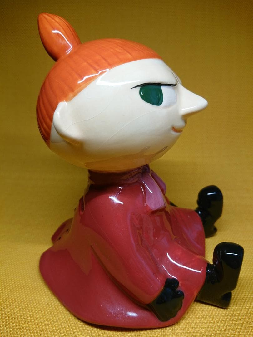【美品】人形　ムーミン　陶器　置物　インテリア　工芸品　美術品　A1441