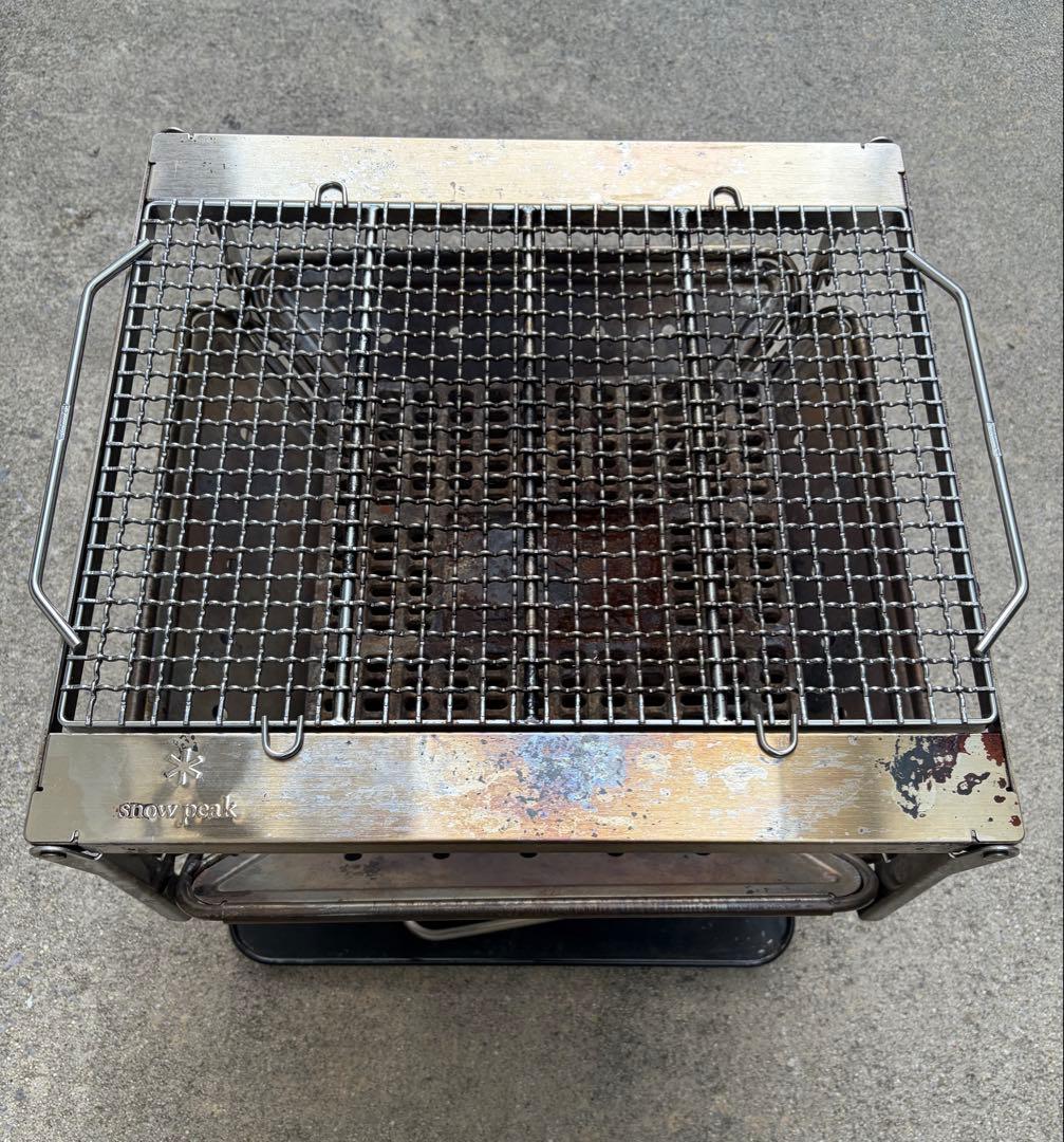 スノーピーク 焚火台Lスターターセット グリルブリッジ 焼き網 peak