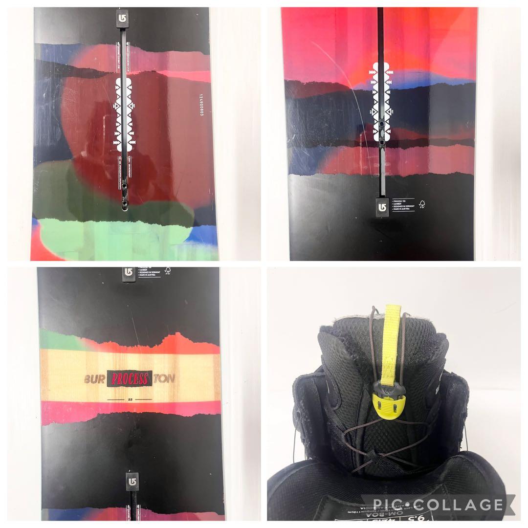 BURTON FLUX スノボセット　バートン　フラックス　スノーボード 美品