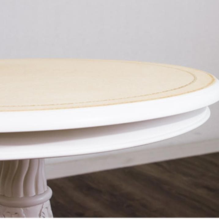 円形テーブル ヨーロピアン 幅60 ホワイト