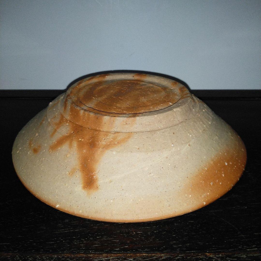 NO545 備前焼の器　人間国宝　伊勢﨑淳　陶印