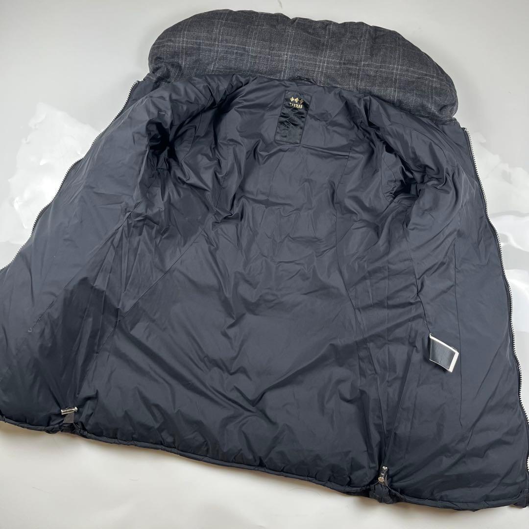 【極美品】TATRAS タトラス ルセラ ダウンジャケット S グレンチェック