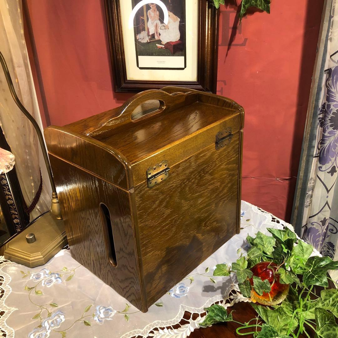 パリ雑貨屋　アンティーク小物入れ　メイクボックス