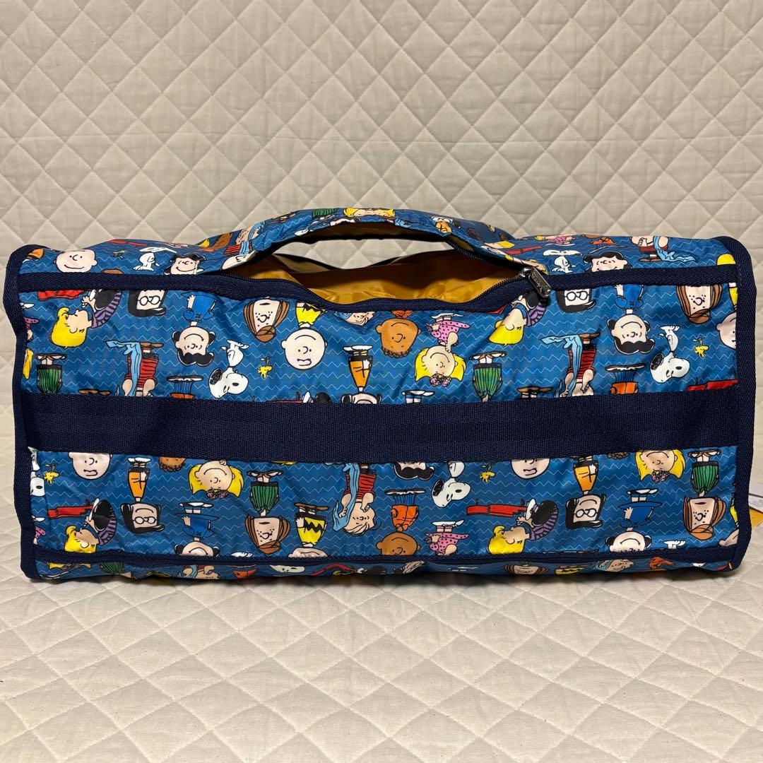 レスポートサック PEANUTS GANG スヌーピー ボストンバッグ　ラージ
