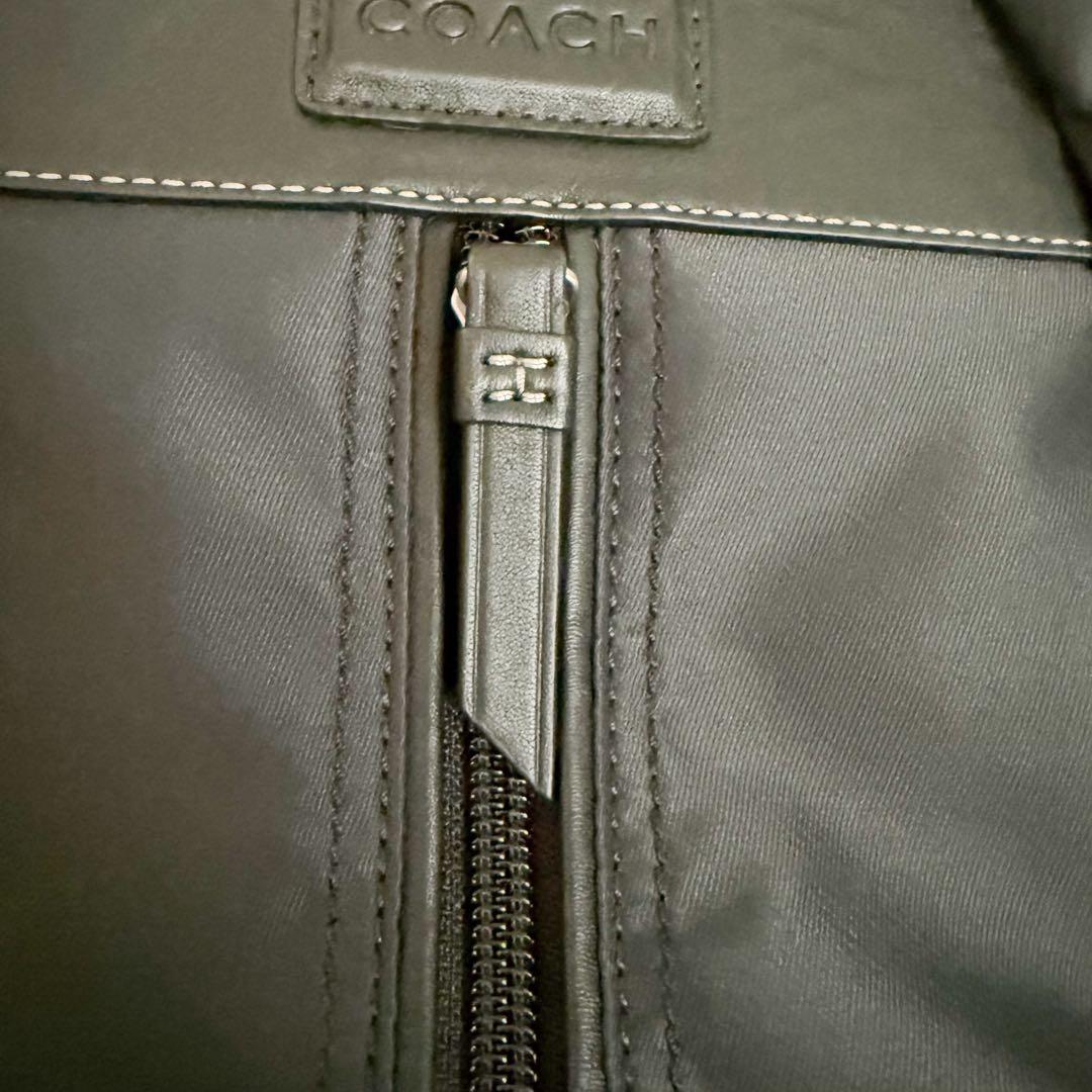 新品級COACHコーチヴァリック ダッフル バックパック／ボディバッグ ブラック