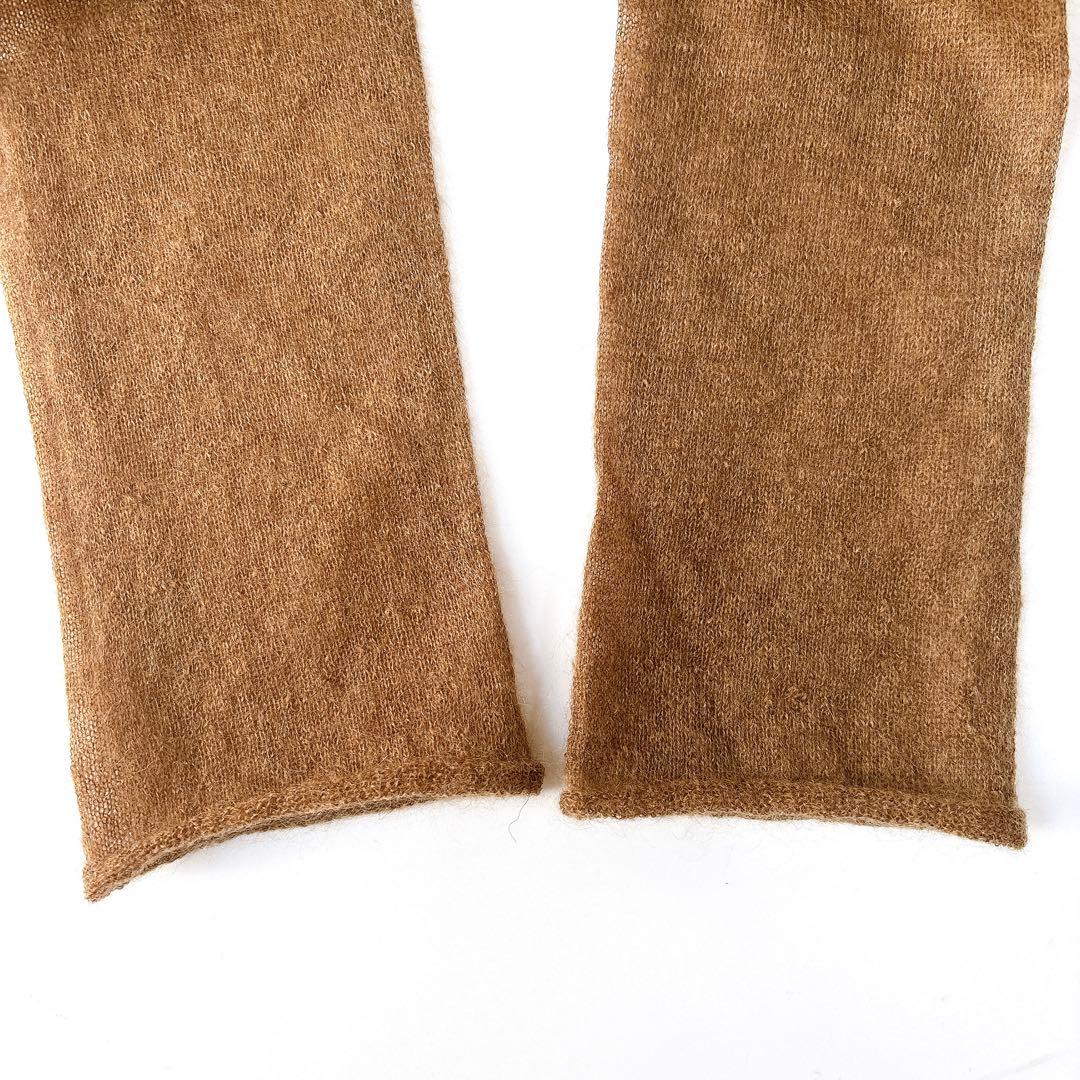 m*k様 新品⁑ATON エイトン　FUGAモヘヤクルーネックニットプルオーバー