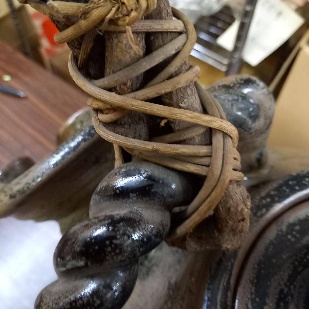 セール大幅値下げ未使用　萬古焼　置物　急須　土瓶　手作り陶器