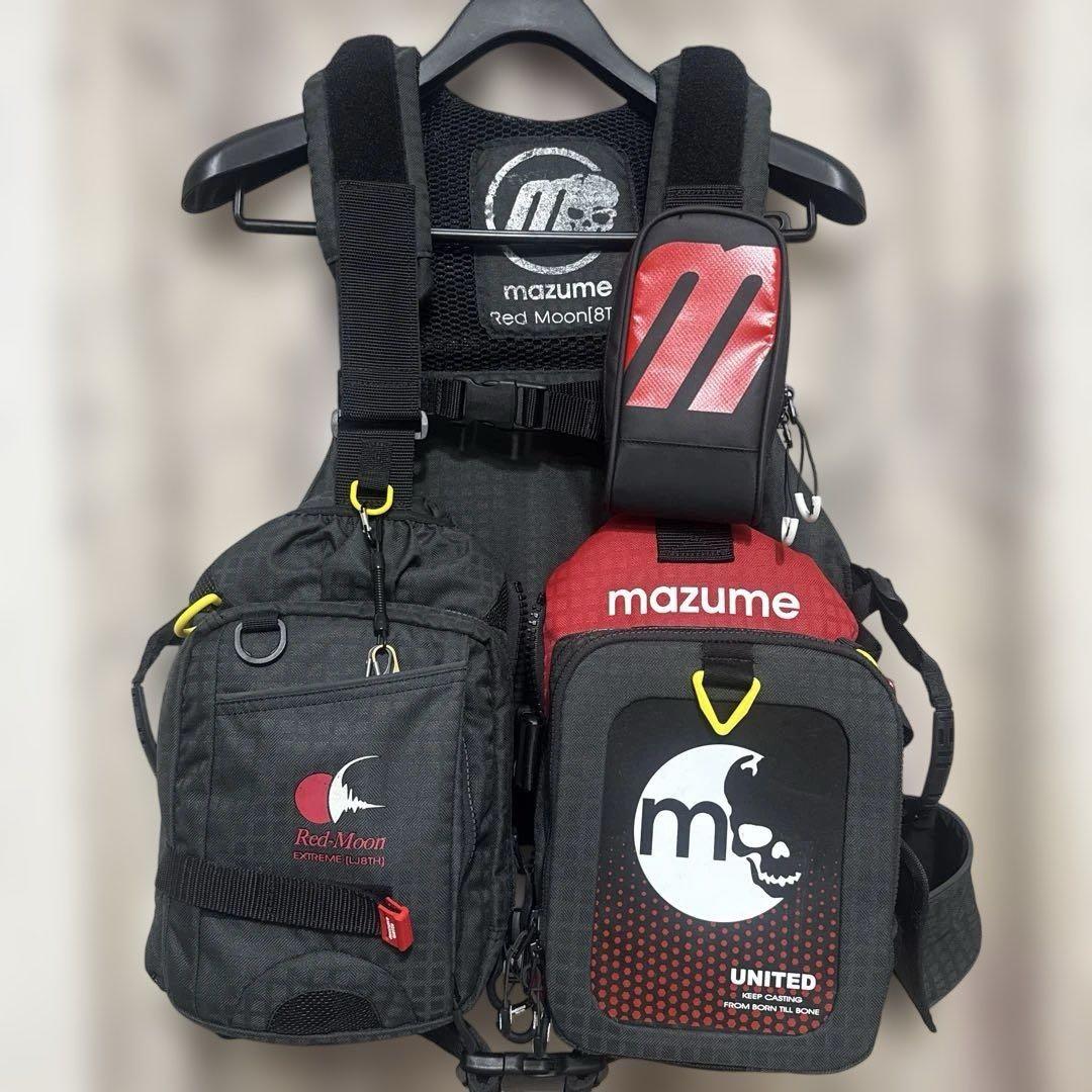 mazume Red Moon フィッシングベスト