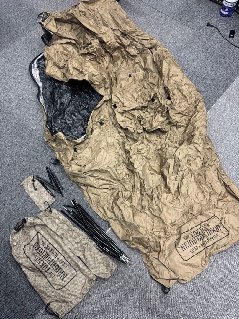 NEIGHBORHOOD ✖️ヘリノックス　テント