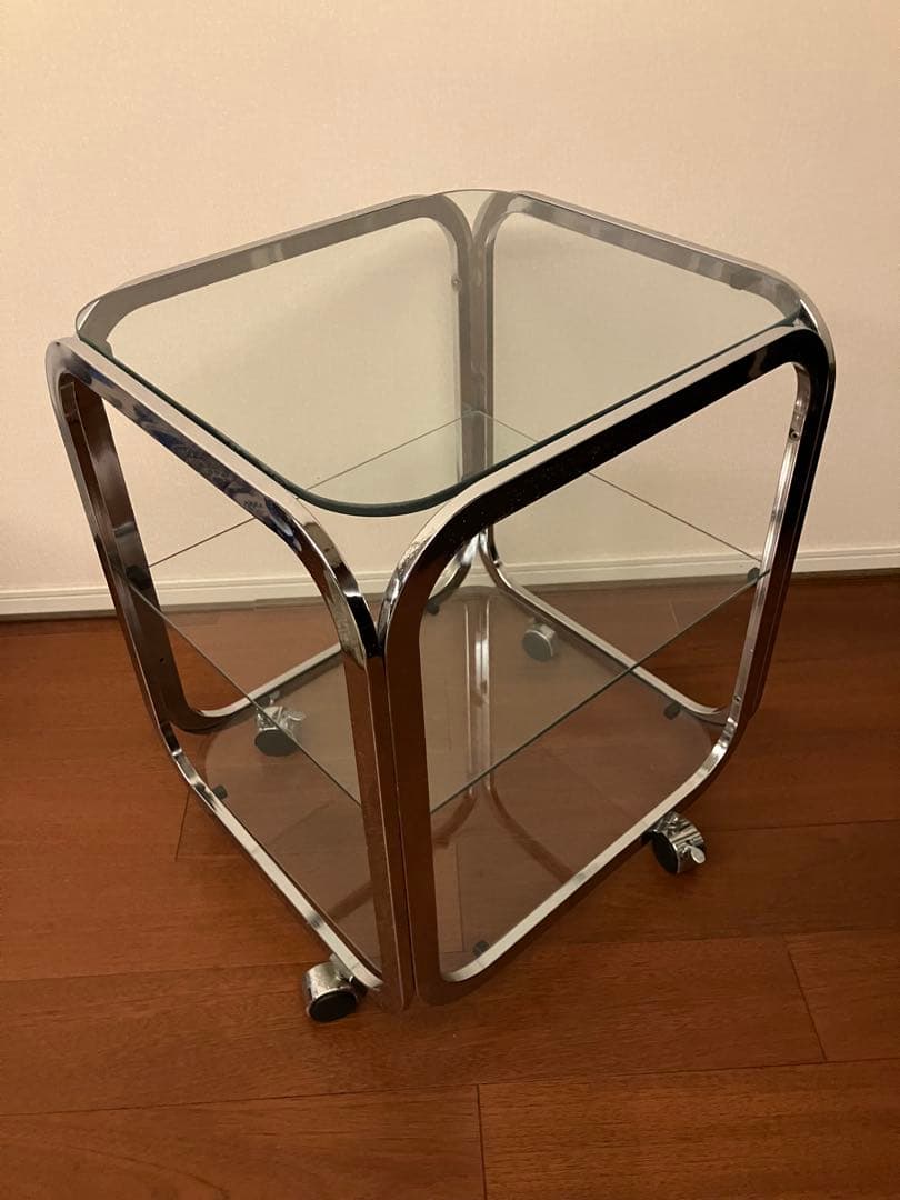 【大特価！幅40cm×奥44cm×高53cm】 サイドテーブル　キャビネット