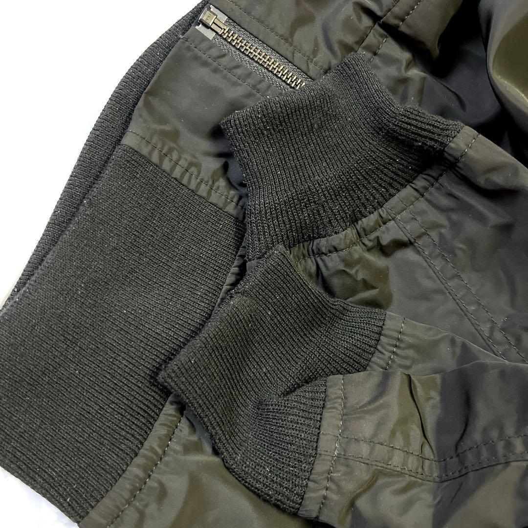 ALPHA INDUSTRIES ブルゾン MA-1 男女兼用 ワッペン 短丈