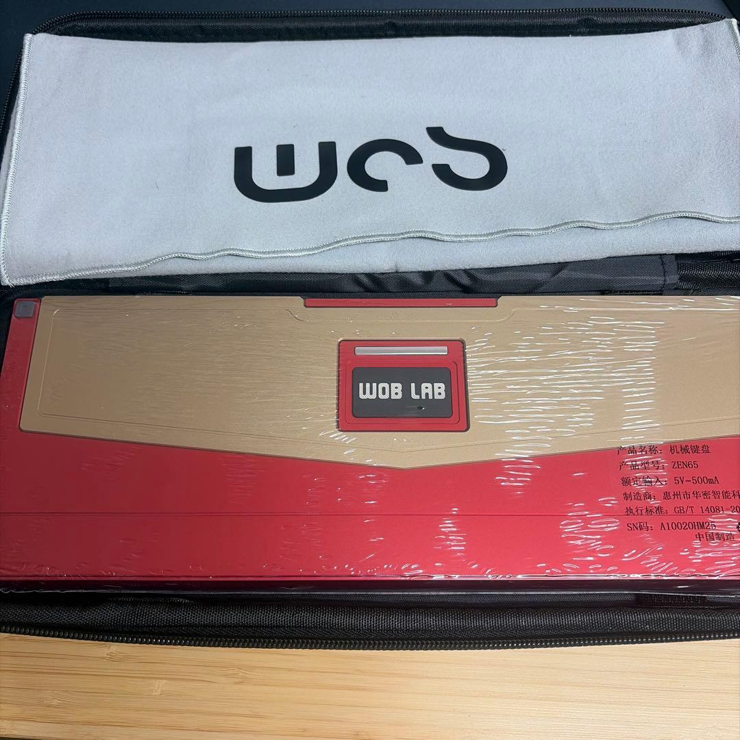 WOBKEY ZEN65 ULTRA コーラルレッド