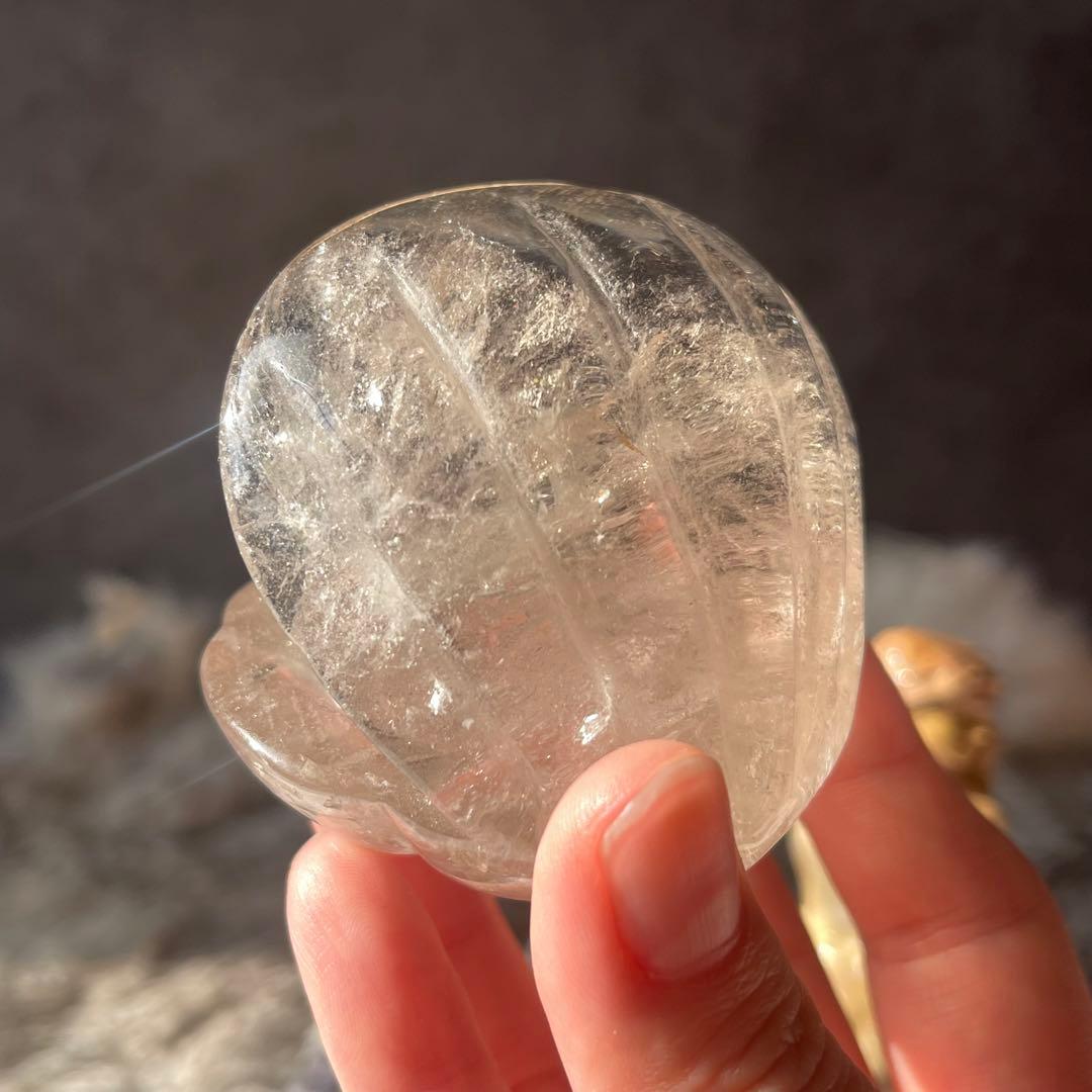 スモーキークォーツ シェル トレイ