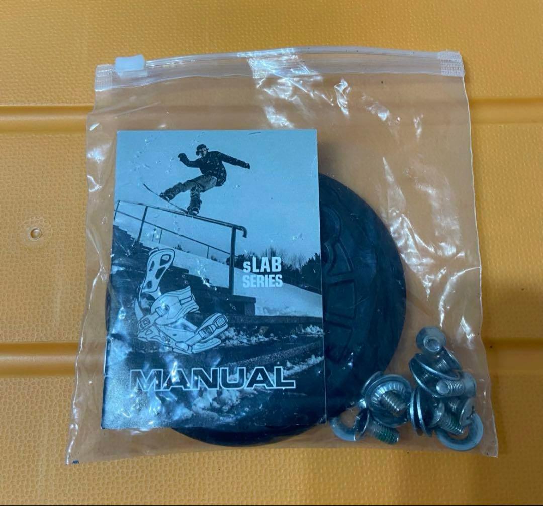 SP スノーボードビンディング ブラック　sサイズ