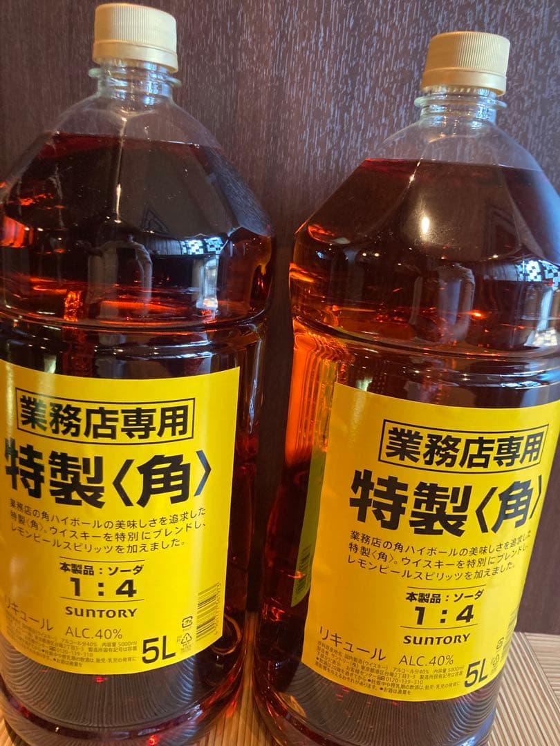 特製角ウイスキー 5L ２本セット