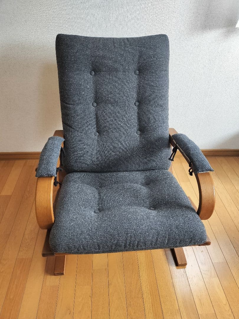 徳島家具 アージオ富士ファニチア グレー リクライナー リクライニングチェア