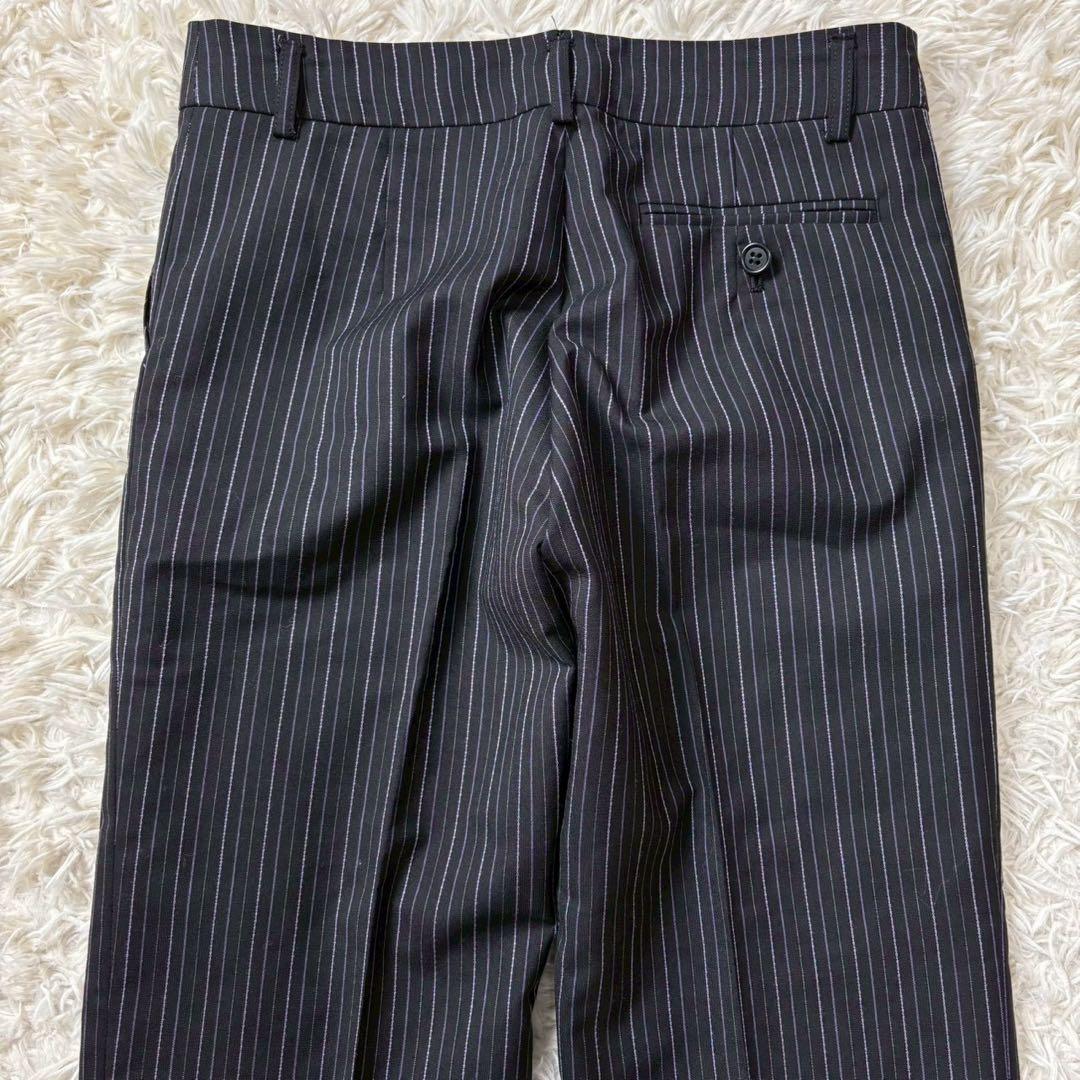 ポールスミスブラック スーツ セットアップ マルチストライプ ウール