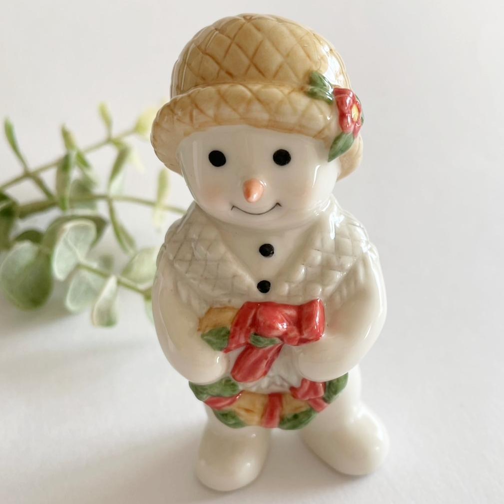 2009年 ロイヤルコペンハーゲン スノーマン フィギュリン お母さん ①