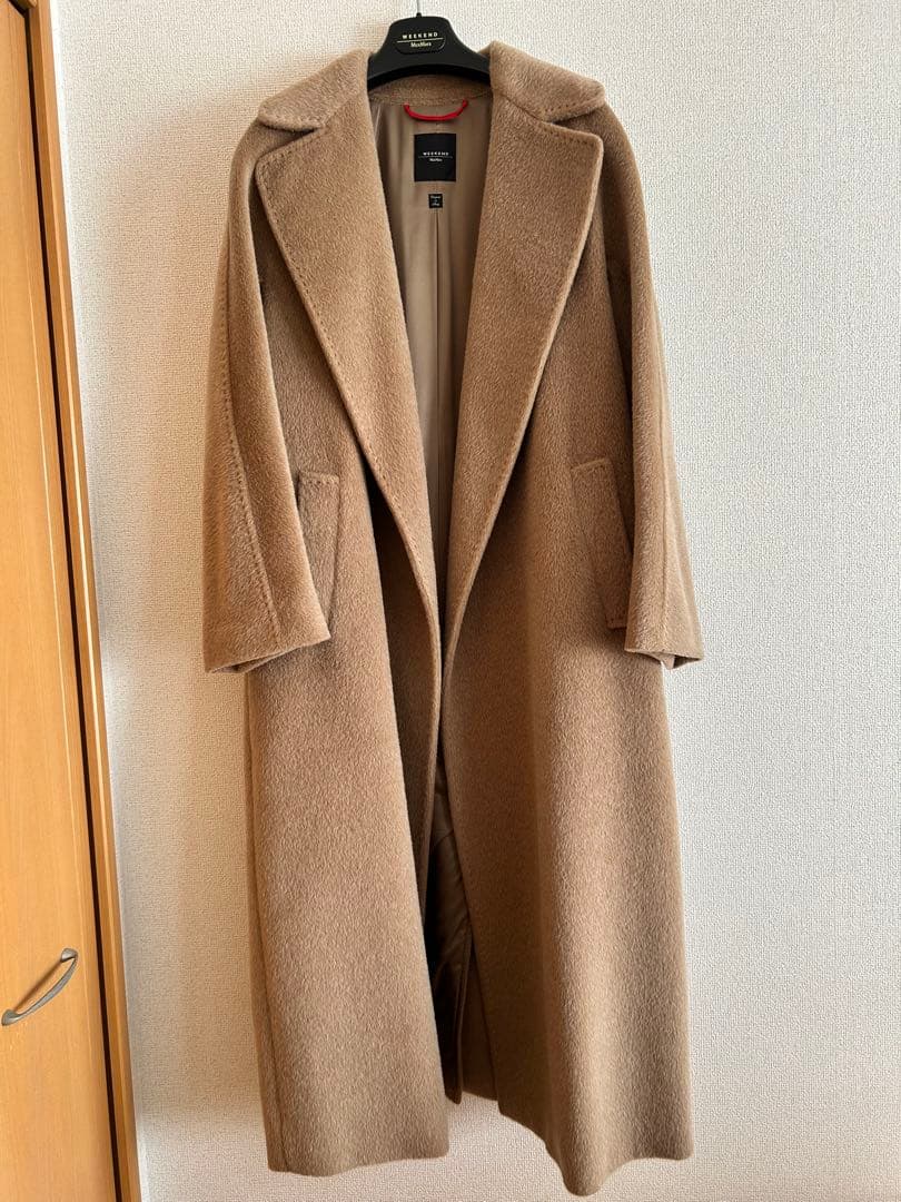 期間限定値下げ！美品！！WEEKEND MaxMara ベージュロングコート