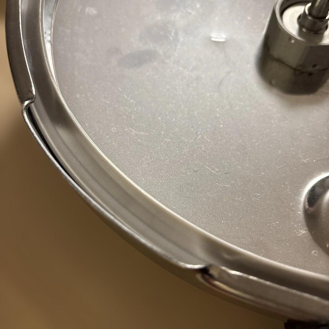 Fissler フィスラー中型圧力鍋 ステンレス製 蒸し器付き