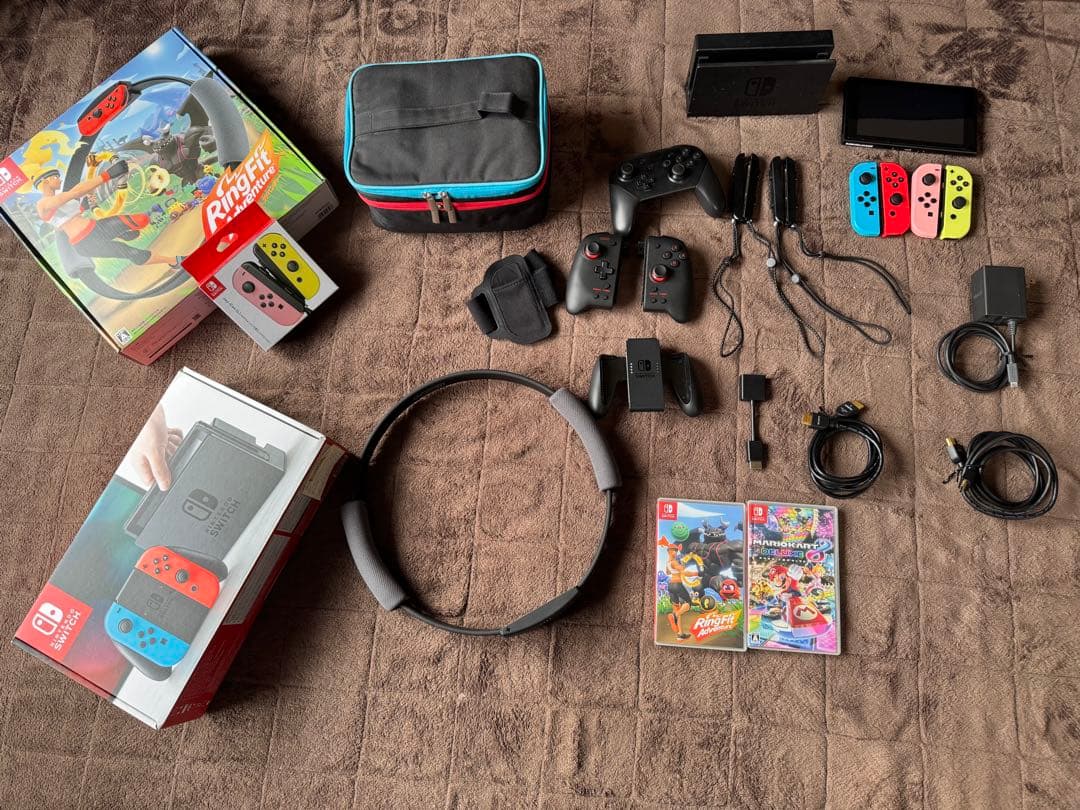 NintendoSwitch本体＋PROコン＋ソフト2セット他多数　動作確認済み