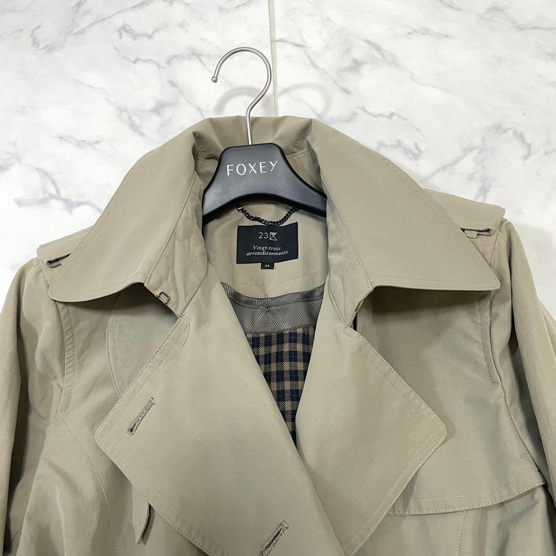 【44サイズ】23区 イタリアLIMONTAライナー付きトレンチコート 完備