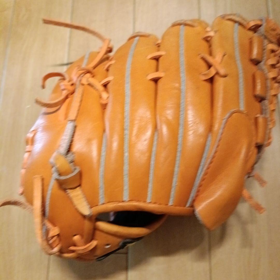ザナックス藤川球児モデル プロX 右投げ用 グローブ オレンジ少年用