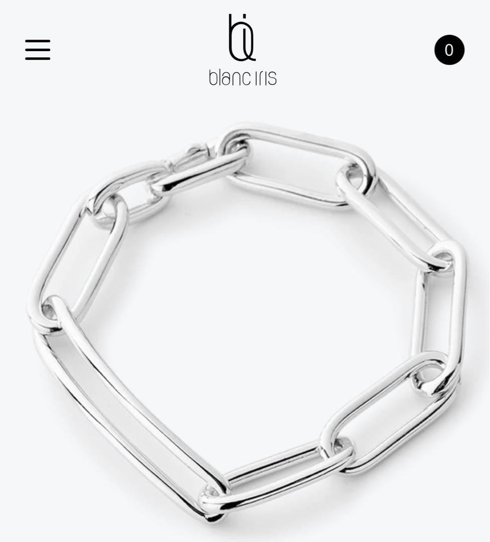 BLANC IRIS ラトゥール シルバー ブレスレット