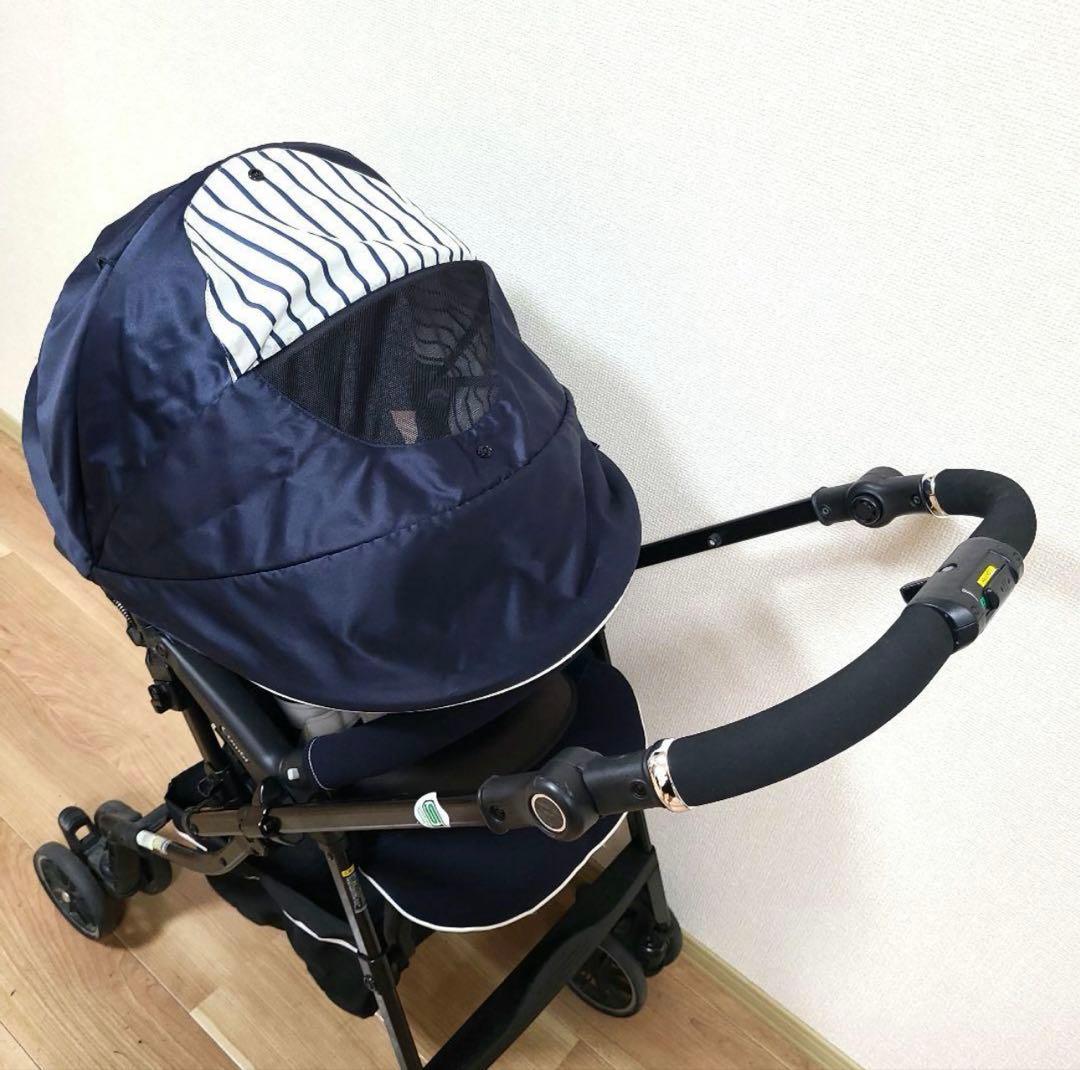 【超美品】コンビ メチャカルハンディオート4キャス compactエッグショック