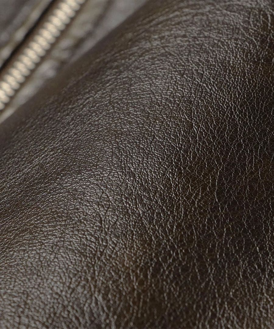 Ray BEAMS フェイクレザー フライトジャケット ライダース 革 ブルゾン