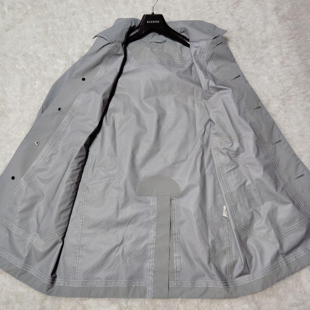 極美品 マッキントッシュ ステンカラー ダンケルド フード テックナイロン 38