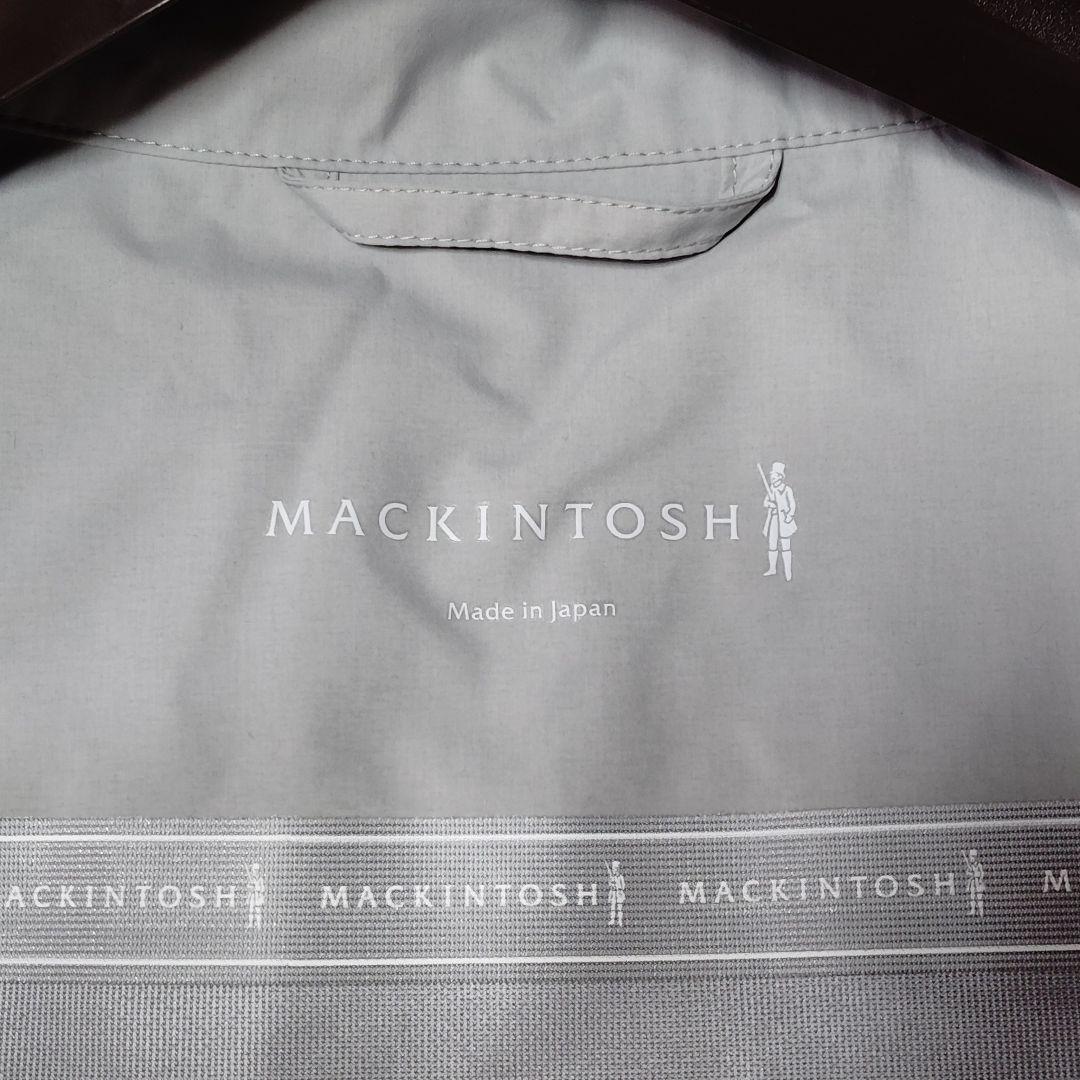 極美品 マッキントッシュ ステンカラー ダンケルド フード テックナイロン 38