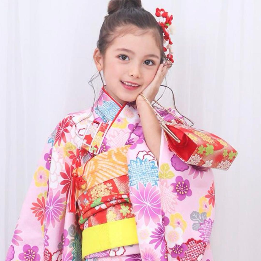 着物15点フルセット 七五三 753 女の子 7才 着物セット